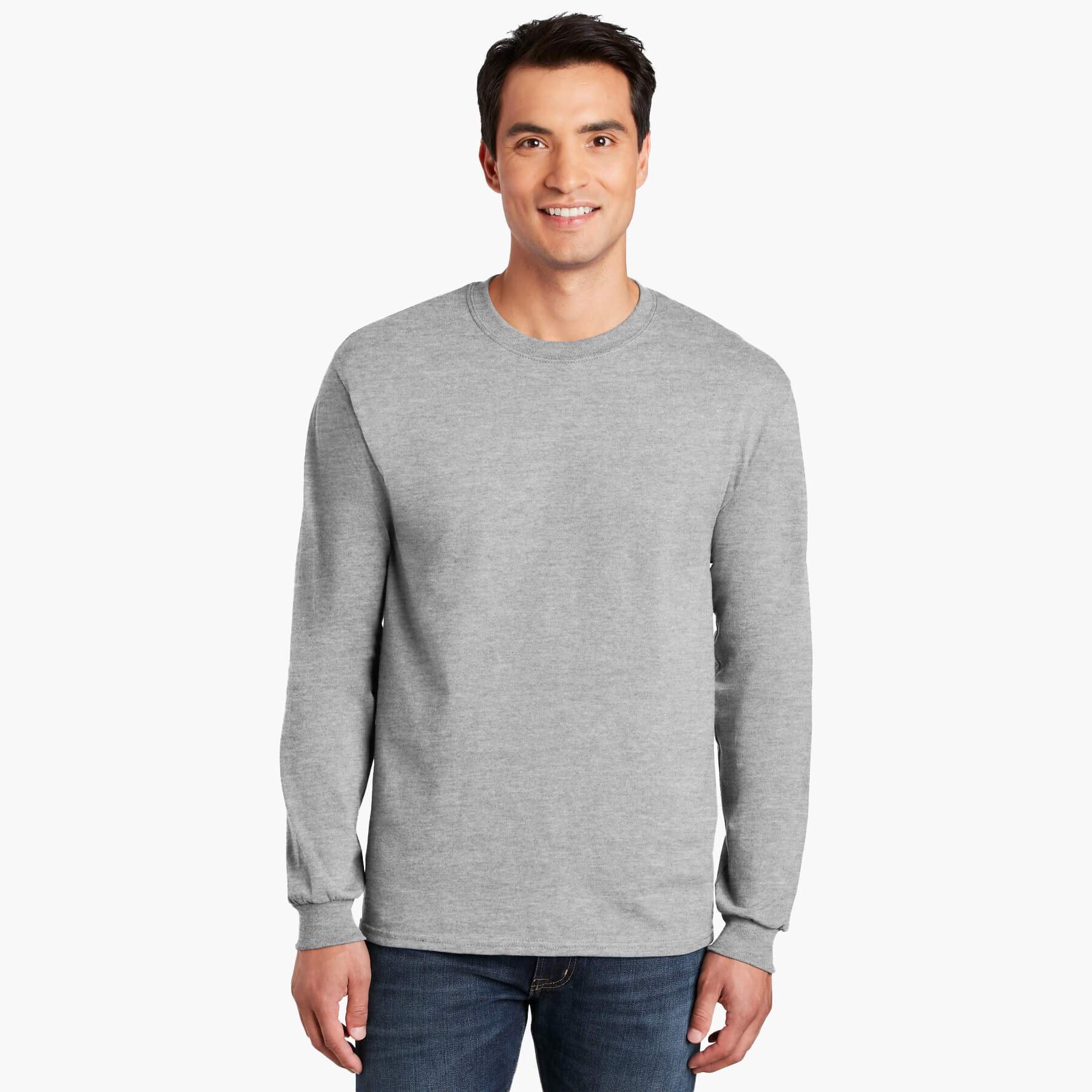Gildan - Ultra Cotton 100% US Cotton Long Sleeve T-Shirt