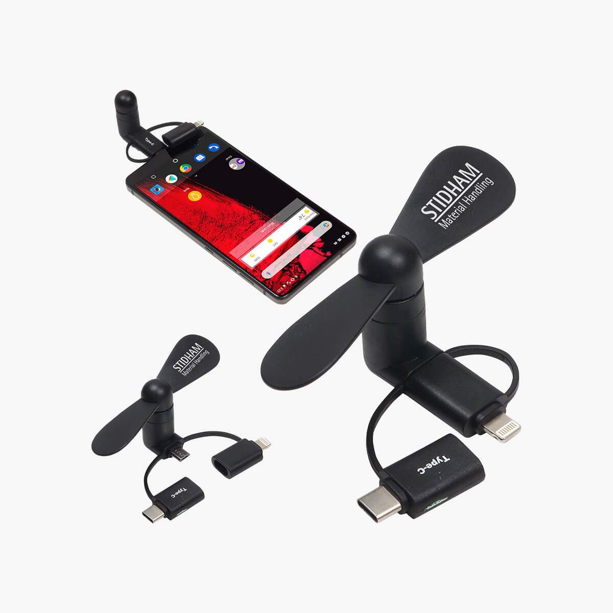 3-in-1 Mini Phone Fan