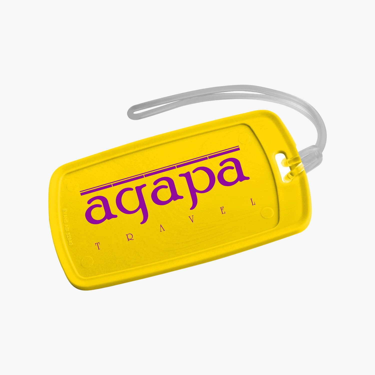 Traveler Rectangular Luggage Tag