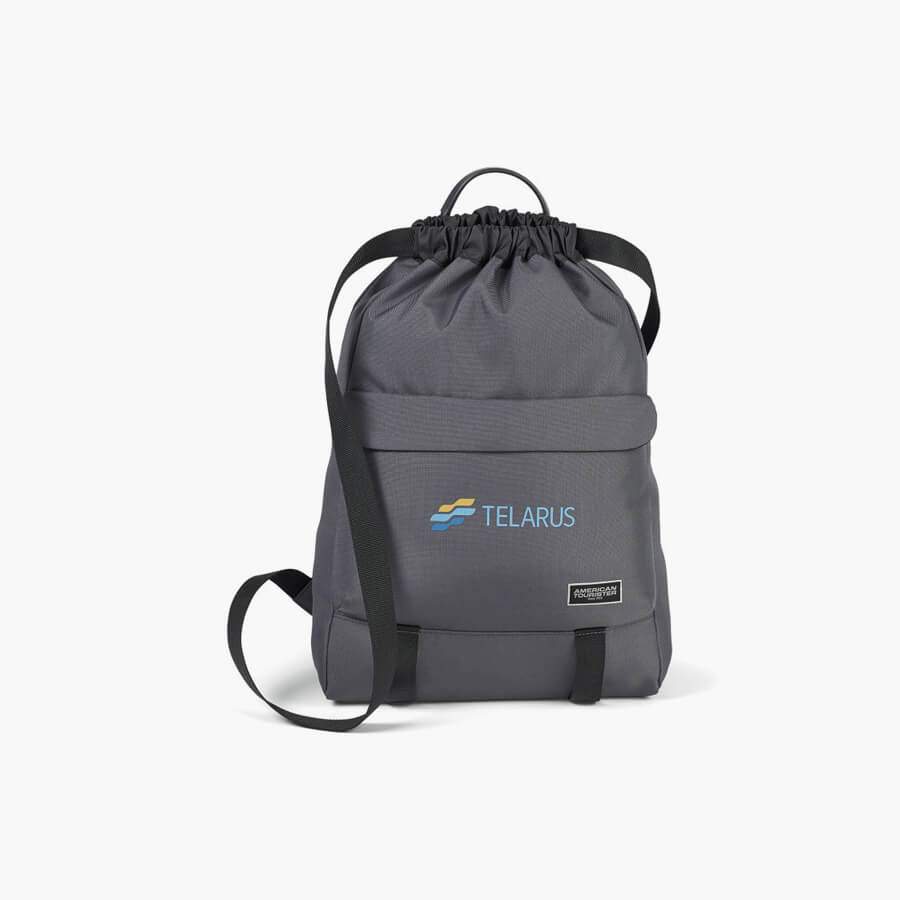 American Tourister Embark Computer Backpack with  Logo Gray