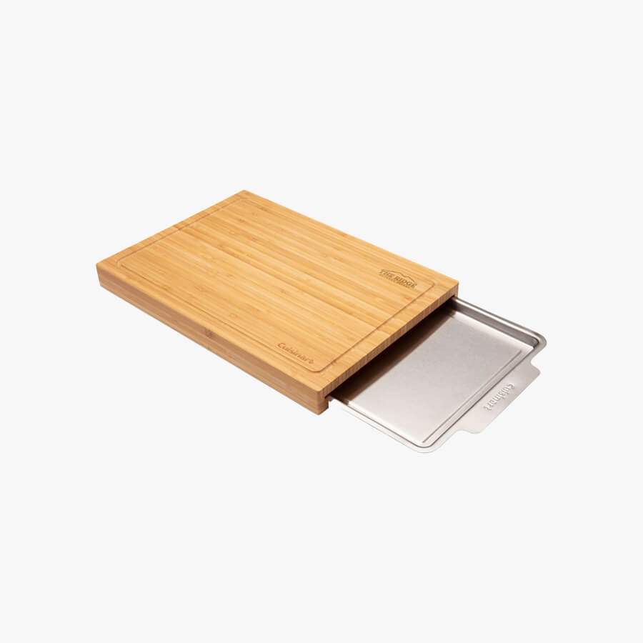 Cuisinart Bamboo Cutting Board With Hidden Tray