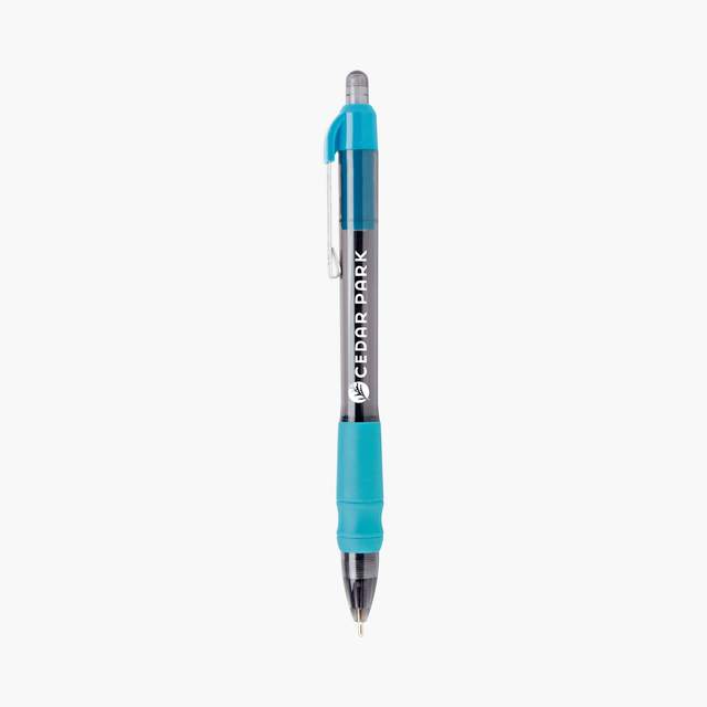 Liqui-Mark® iWriter® Smooth Soft Touch Rubberized Pen & Stylus-Blue Ink ...