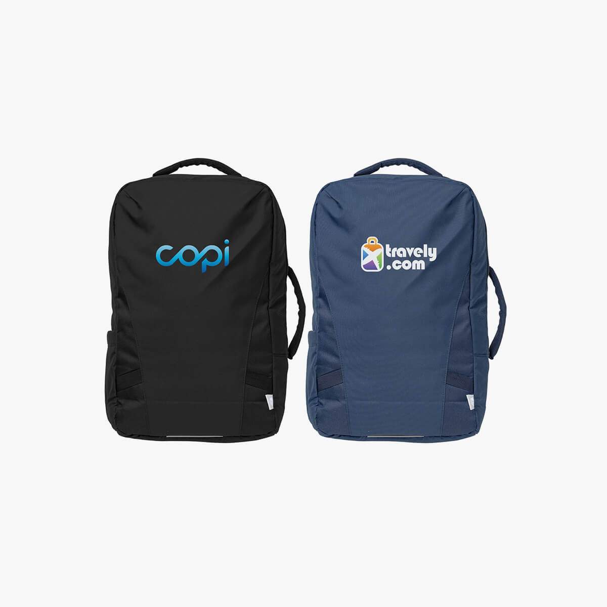HALO RFID Backpack w/ Two Phone Chargers & Flashlight black backpack A389869 EWI RFID Blocking Backpack - Best Buy main image 2
