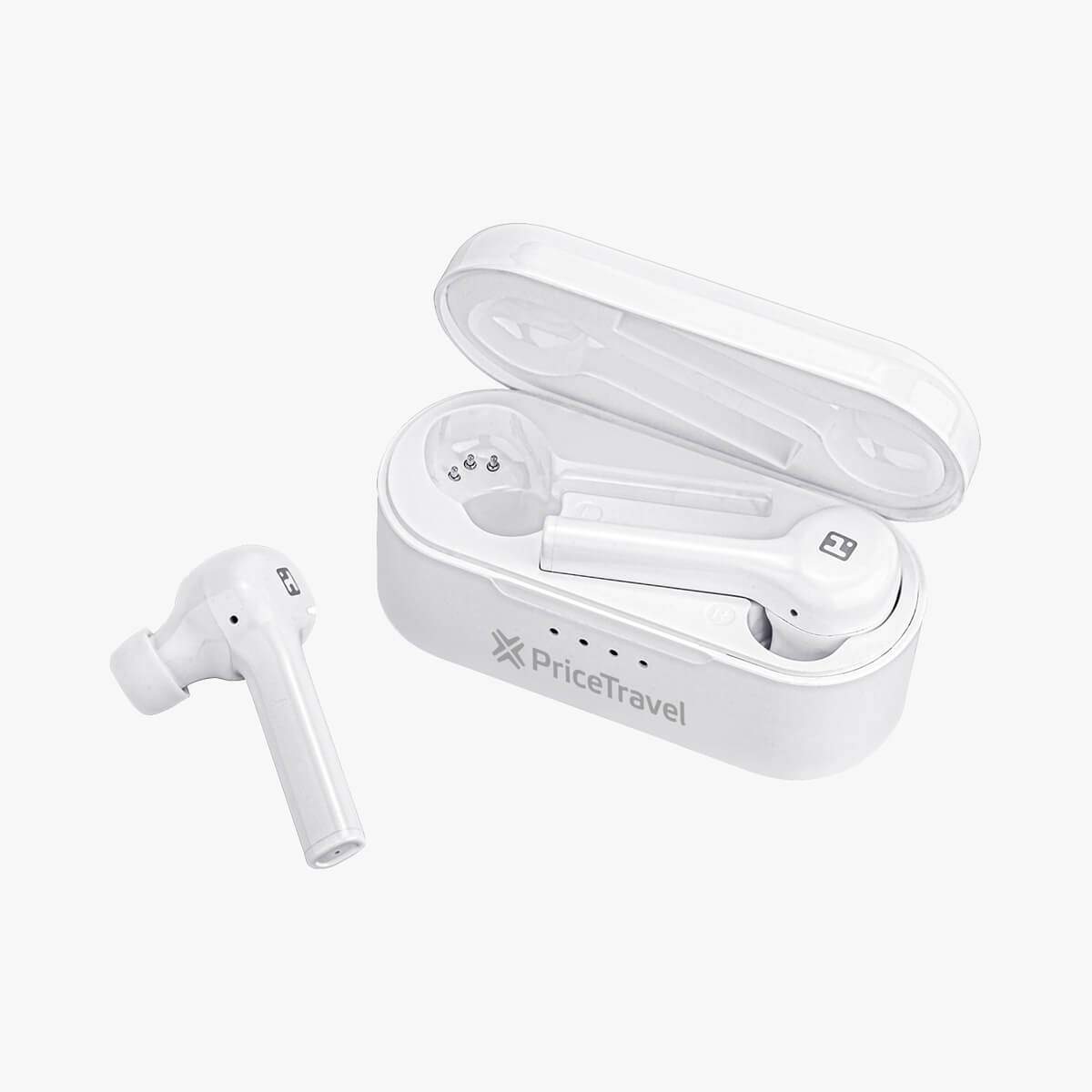 Panda Bamboo 5W Wireless Charger with Dual USB Ports HALO Branded Solutions