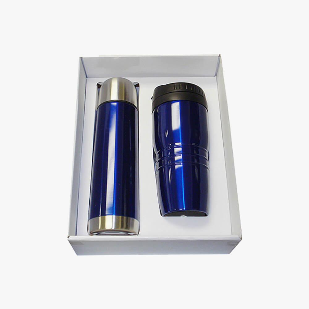 Stainless Steel Thermos & Tumbler Gift Set HALO Branded Solutions