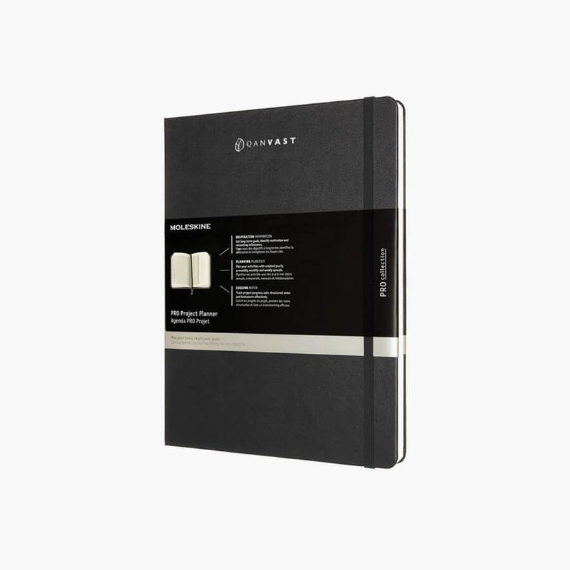 Moleskine® Hard Cover Ruled XL Professional Project Planner HALO