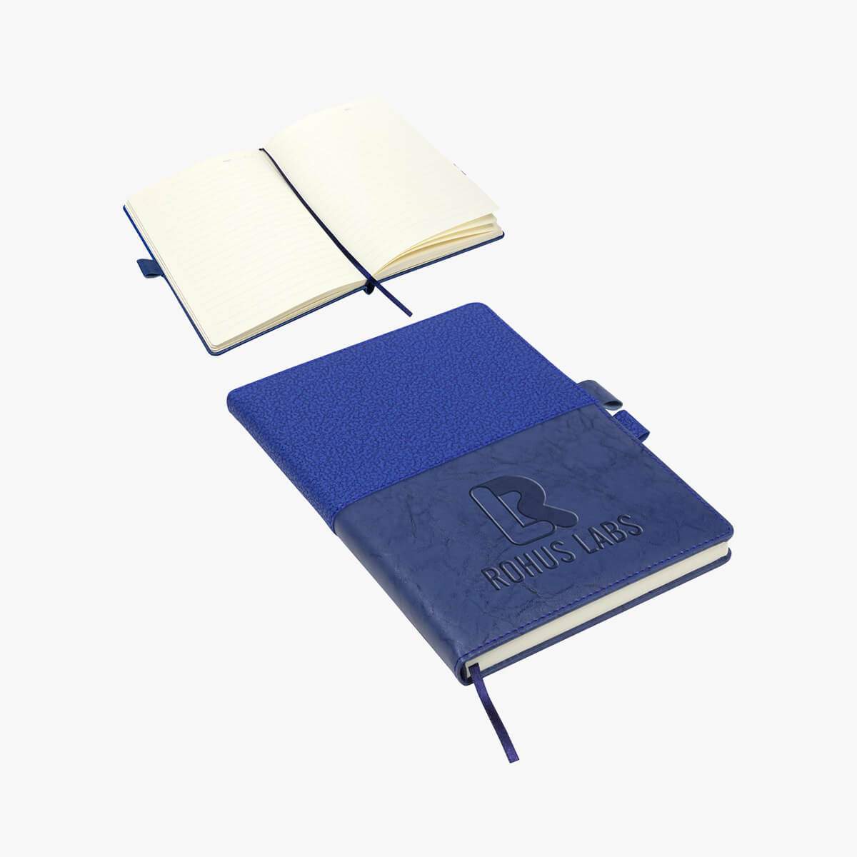 Quarry Textured Journal with Interlocking Pen Closure